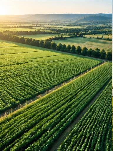 Conceptual agriculture industry imagery — not a KADULI facility