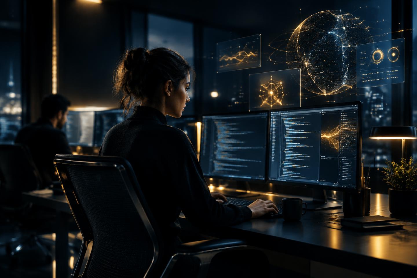 Conceptual Technology And Software imagery, not a KADULI facility